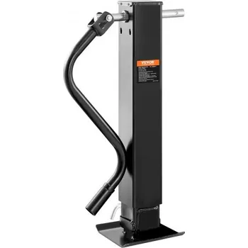 zvedák Zvedák přívěsu VEVOR, zvedák pro přívěs s přivařovacím jazýčkem, nosnost 12 000 lb, stojan pro zvedák přívěsu s rukojetí pro zvedání obytných přívěsů, koňských přívěsů, užitkových přívěsů a jachtových přívěsů