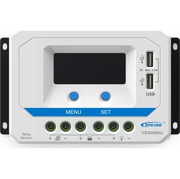 solární regulátor Regulátor Epever PWM 12/24V, 30A, VS3024AU