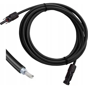 solární kabel Prodluž. kabel s MC4 konektory samec-samice 1,0m