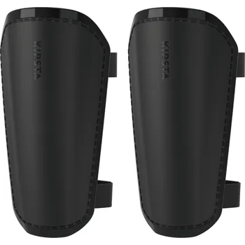 Chránič holeně pro bojový sport KIPSTA Dětský chránič holeně F100 na fotbal S ČERNÁ