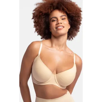 Podprsenka Dorina Essensual vyztužená podprsenka s kosticí tělová - DORBE0001/tělová / 85 / E DOR1J078-BE0001