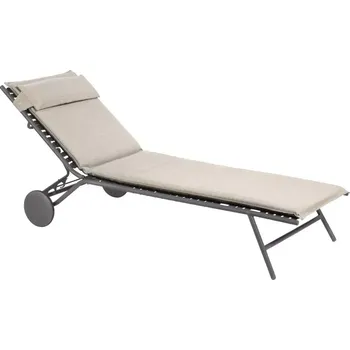 Zahradní lehátko Opalovací lehátko Lafuma Mobilier BAYANNE béžová Latté