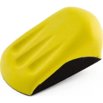 Pryžový blok suchý zip ruční broušení - pro kotouče průměr 125mm