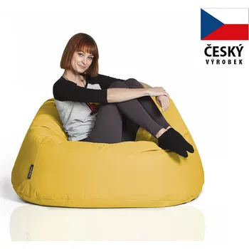 Sedací pytel CrazyShop CrazyShop Sedací vak COOL, žlutá