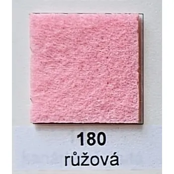 vysivaci.cz FILC pro vyšívání nášivek a aplikací, š. 112cm, tloušťka cca 1mm, barva č. 180 růžová velikost: 1 metr šíře 112cm