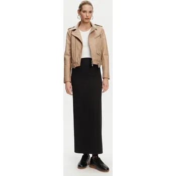 PINKO Kožená bunda 103897 A21L Béžová Regular Fit 44