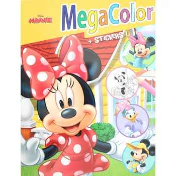 omalovánky Omalovánka Minnie Mouse Disney 128 stran XL + samolepky