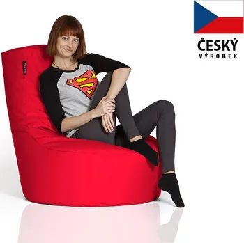 Sedací pytel CrazyShop Sedací vak CRAZYSHOP-křeslo, červená