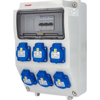 modulární přístroj a rozvaděč FAMATEL Skříň V371-6kA-ZSF60000000.0 /3958 zásuvková V371-6KA