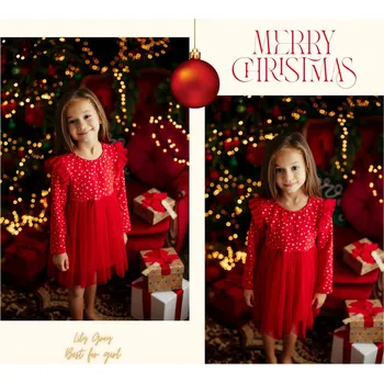 Dámské šaty Sváteční šaty Lily Grey - červené 140