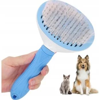 Kartáč pro zvířata Samočisticí kartáč na srst pro psy a kočky
