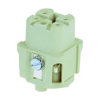 Elektrický konektor HARTING Konektor Han 4A šroubovací zásuvka 09200042711