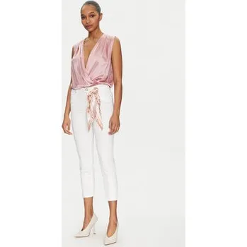 Dámská móda Guess Jeansy W5GA91 W93CM Bílá Skinny Fit 24