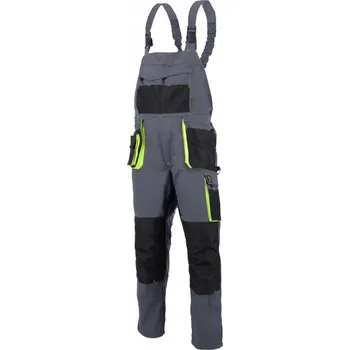 Pracovní obuv PRACOVNÍ KALHOTY S LACLEM PROMAN STRETCH 250 ŠEDÉ + ŽLUTÉ, VELIKOST 52