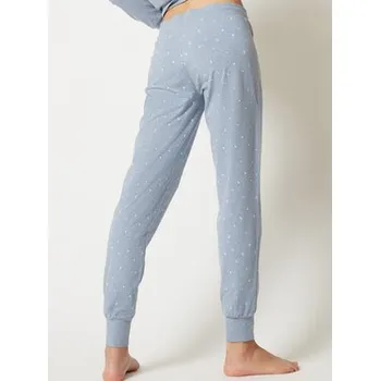 Dámské kalhoty Skiny Dámské kalhoty 80790 Modrá Regular Fit 44