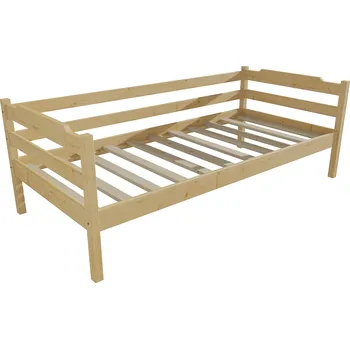 Dětská postel Max-i Dětská postel DP 007, 90 x 200 cm, bezbarvý lak + ROŠT v ceně