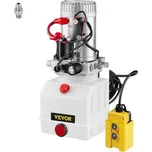 VEVOR 4-litrový jednočinný hydraulický pumpový sklápěcí přívěs s dálkovým zvedáním jeřábu