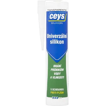 Tmel Silikon univerzální CEYS transparent 280ml