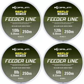 KORUM Vlasec Feeder Line 250m 0,23mm (KORUM Vlasec Feeder Line 250m 0,23mm)