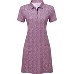 FOOTJOY Animal Print dámské šaty fialové Velikost sukní: S + Dárková krabička týček