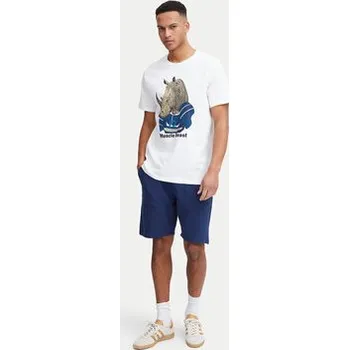 Pánské tričko Blend T-Shirt 20717297 Bílá Regular Fit S