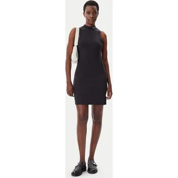 Dámské šaty Calvin Klein Jeans Každodenní šaty Logo J20J225290 Černá Slim Fit XS