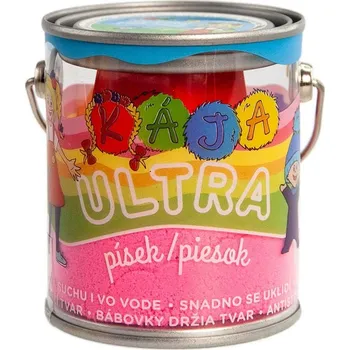 Hračka na písek Epee Ultra písek Kája a Bambuláček 120g růžový