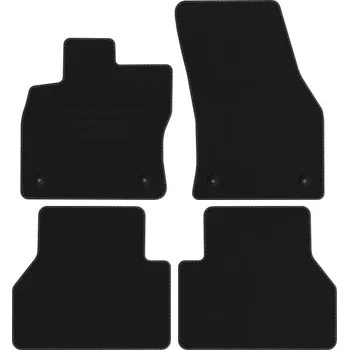 autokoberec VW CADDY od 2020 velurové autokoberce PREMIUM