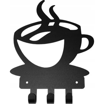 Věšák Šatní ramínko YAGI FILI S4 černý