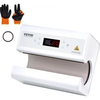 VEVOR Auto Tumbler Heat Press Machine 11-30oz Sublimační hrnek Heat Press White