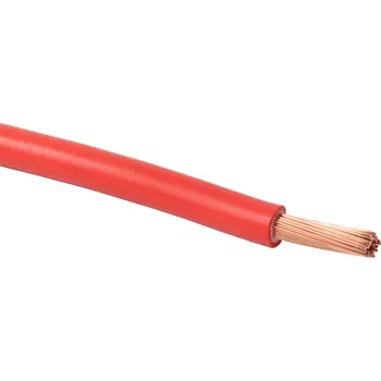 solární kabel Vodič H07V-K (CYA) 10mm2 rudý