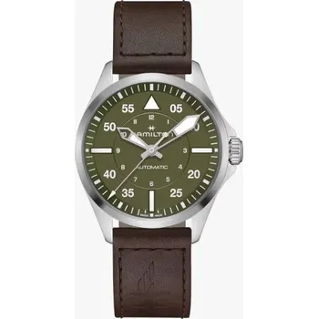 Hodinky HAMILTON: Khaki Aviation Pilot Auto (H76305560)