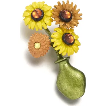 Brož B-TOP Brož Váza s květinami