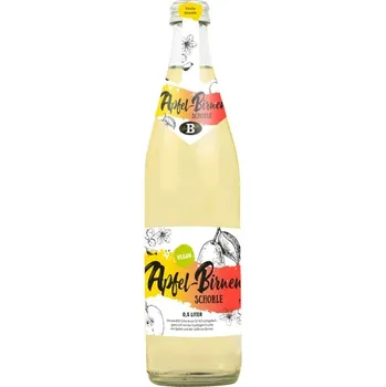 Limonáda König Otto-Sprudel Jablečno-hruškový střik 0,5 l bio