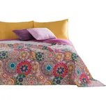 Fuchsiový oboustranný přehoz z mikrovlákna DecoKing Bibi, 170 x 270 cm ID_819852