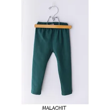 Dámské legíny VYTEPLENÉ LEGÍNY - MALACHIT 134