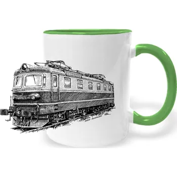 Hrnek - E669 - Šestikolka Barva: Zelená