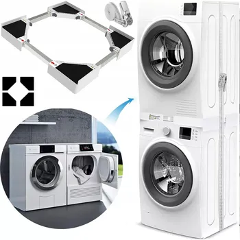 Nastavitelný UNIVERZÁLNÍ MEZIKUS pro pračku a sušičku 46-72 cm
