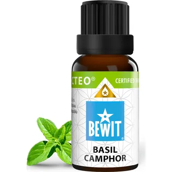 Vonný olej Esenciální olej BEWIT Bazalka kafrová esenciální olej - 5 ml