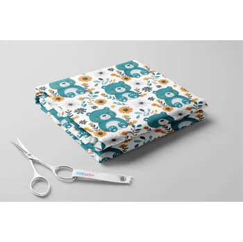 Softshell jarní, 20/9, Barevní medvídci Barva: Mořská pěna