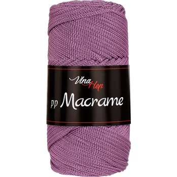 Příze Vlna - Hep pp Macrame 4058 starofialová