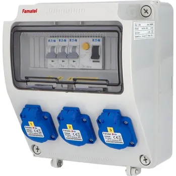 modulární přístroj a rozvaděč FAMATEL Skříň V134-ZSF30000000.1 /3957 zásuvková v134