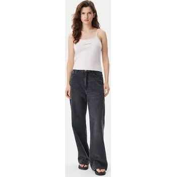 Calvin Klein Jeans Top Monologo J20J223105 Růžová Slim Fit XL