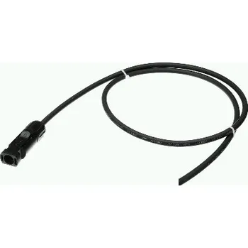 solární kabel MC4 konektor samice s prodluž. kabelem 1m