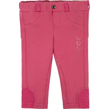 Jezdecké kalhoty QHP Rajtky Jaily QHP, s gripem, dětské, pink 68