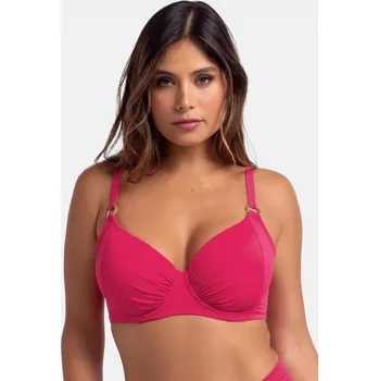 Dámské plavky Dorina Mali plavková vyztužená podprsenka s kosticí růžová - DORPK0144/fuchsiová / 90 / D DOR3A034-PK0144