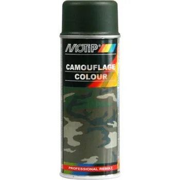 Barva ve spreji Motip Camouflage maskovací barva ve spreji 400 ml RAL 6031 