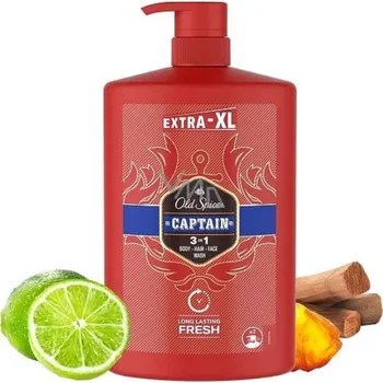 Sprchový gel Old Spice Captain 3v1 pro muže 1000 ml