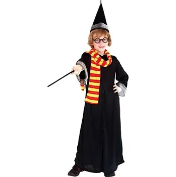 Karnevalový kostým Dětský kostým Harry Potter s doplňky 134-146 XL