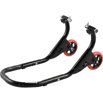 CM-7571 černý přední moto stojan A-pro